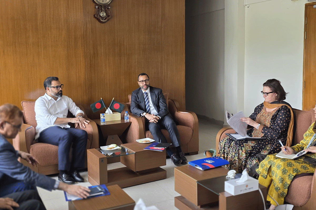 ক্রীড়া প্রতিমন্ত্রীর সঙ্গে আইএলও কান্ট্রি ডিরেক্টরের সৌজন্য সাক্ষাৎ