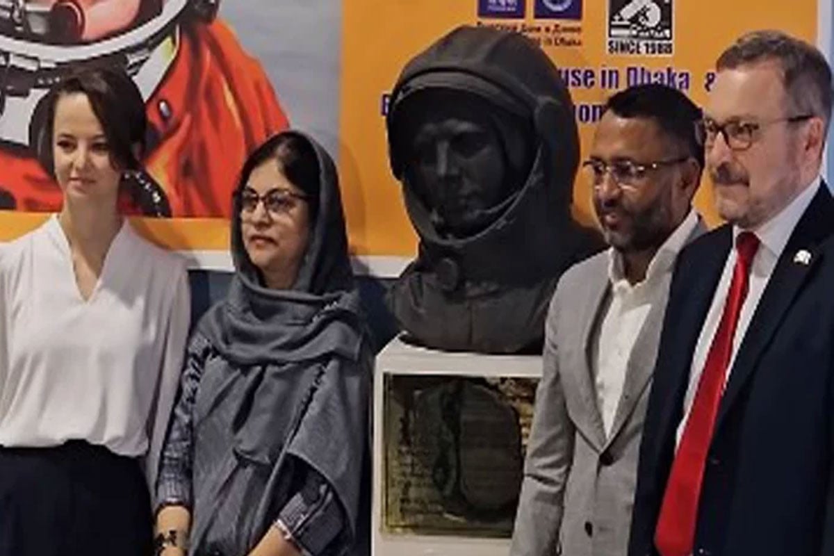 ঢাকায় গাগারিনের ভাস্কর্য উন্মোচন, বাংলাদেশ–রাশিয়া বন্ধুত্বে নতুন বার্তা