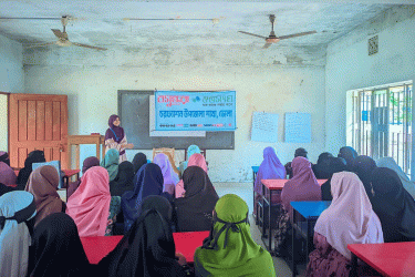 চরফ্যাশনে প্রজনন স্বাস্থ্যের বিষয়ে বসুন্ধরা শুভসংঘের কর্মশালা