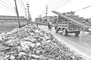 আবর্জনার স্তূপ, ঝুঁকিতে জনস্বাস্থ্য