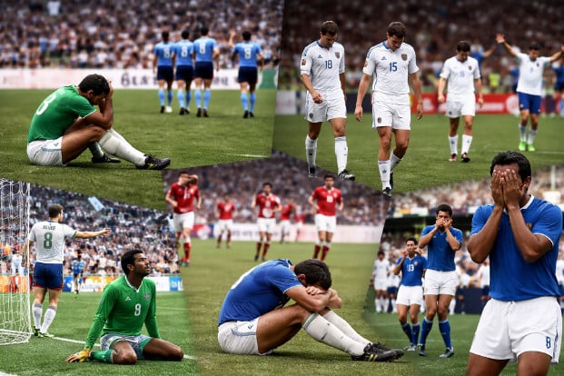 বিশ্বকাপের ইতিহাসে ৫ লজ্জাজনক হার