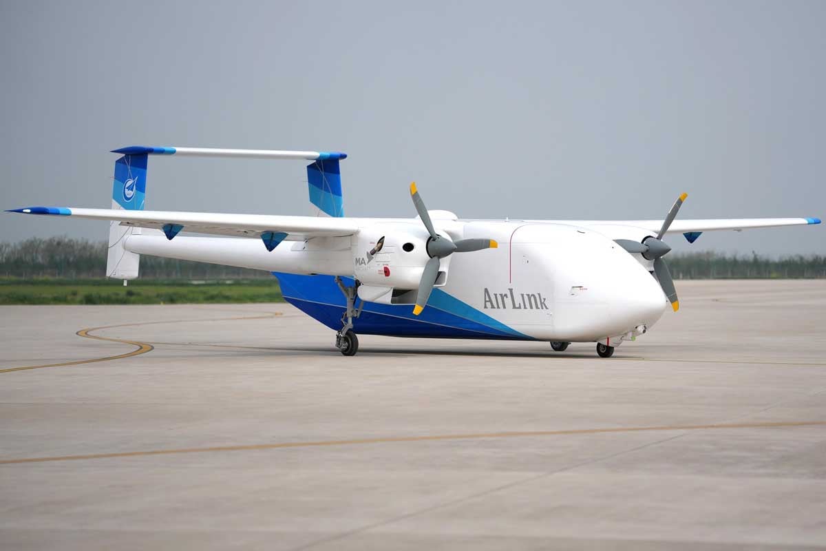 নিজস্ব প্রযুক্তিতে তৈরি প্রথম চালকবিহীন কার্গো উড্ডয়ন করল চীন