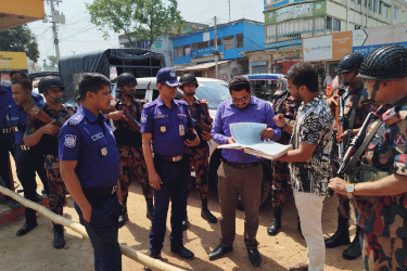 চুয়াডাঙ্গায় জ্বালানি তেল পাচার রোধে যৌথবাহিনীর অভিযান