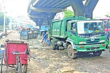বর্জ্য অপসারণ নিয়ে তুঘলকি কাণ্ড