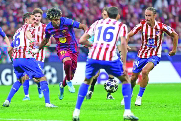 সেমিফাইনালে অ্যাটলেটিকো-পিএসজি