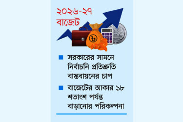ব্যয়ের লাগাম টানাই চ্যালেঞ্জ