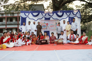 বর্ণাঢ্য আয়োজনে স্বরূপকাঠিতে শুভসংঘের বর্ষবরণ