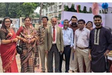 হলি ফ্যামিলি মেডিকেলে পহেলা বৈশাখে বর্ণিল আয়োজন