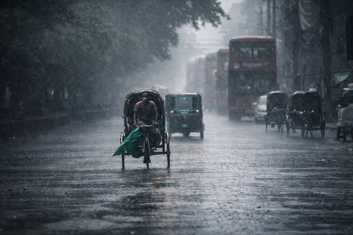 আগামী ৫ দিন বজ্রসহ বৃষ্টির পূর্বাভাস