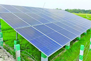 কৃষিতে আশীর্বাদ সৌরবিদ্যুৎ