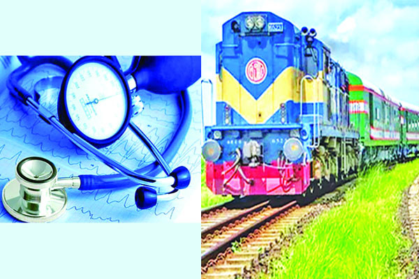 স্বাস্থ্য ও রেলে গুরুত্ব