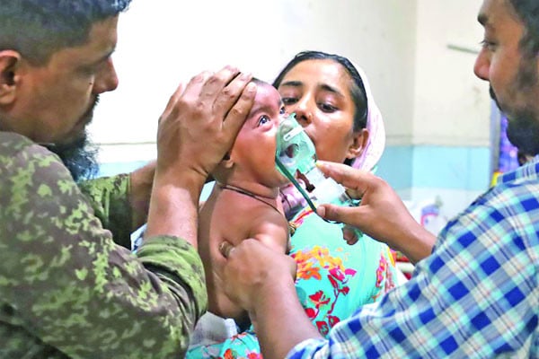 হাসপাতালে বাড়ছে হামের রোগী