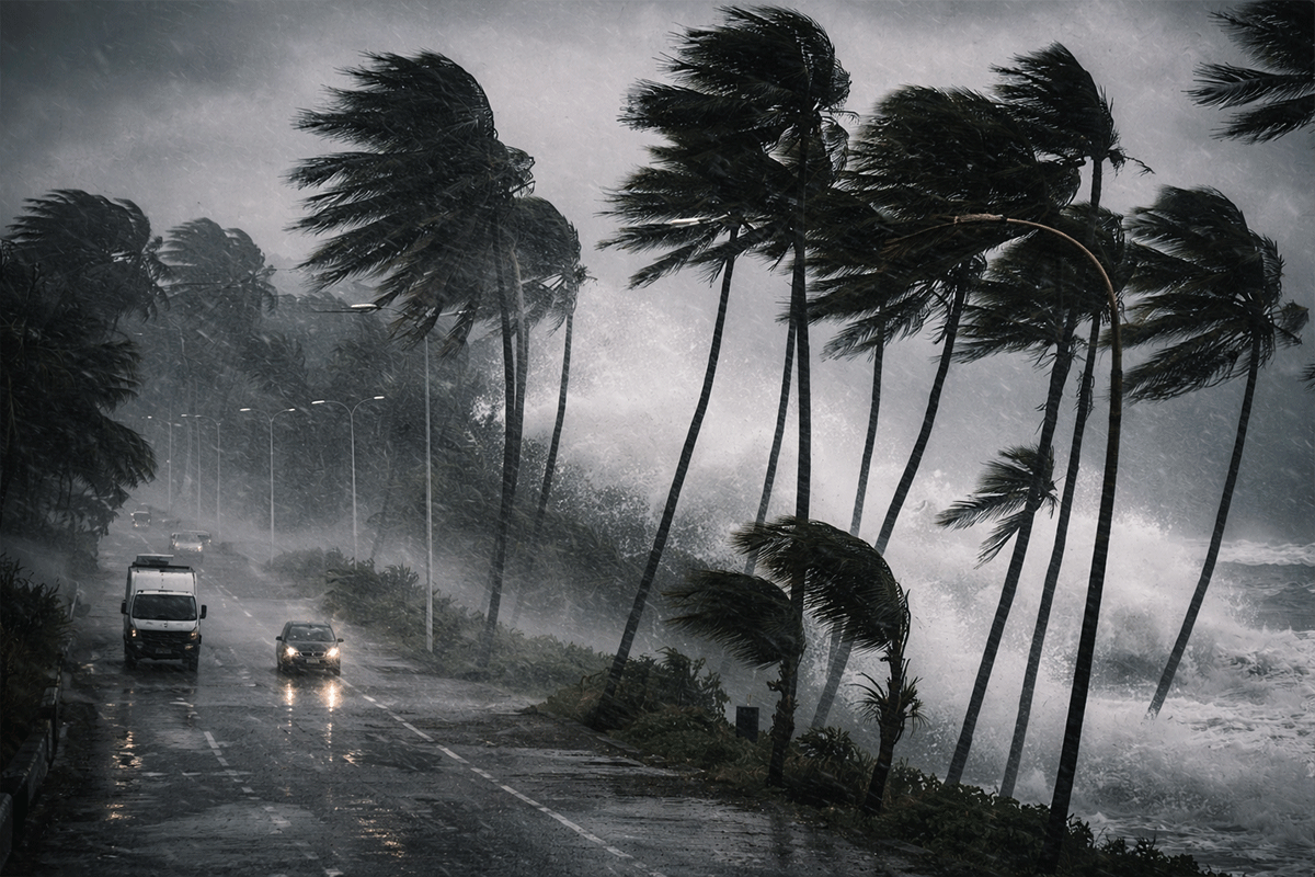 যে অঞ্চলে সন্ধ্যার মধ্যে ঝড় ও বজ্রসহ বৃষ্টির আশঙ্কা