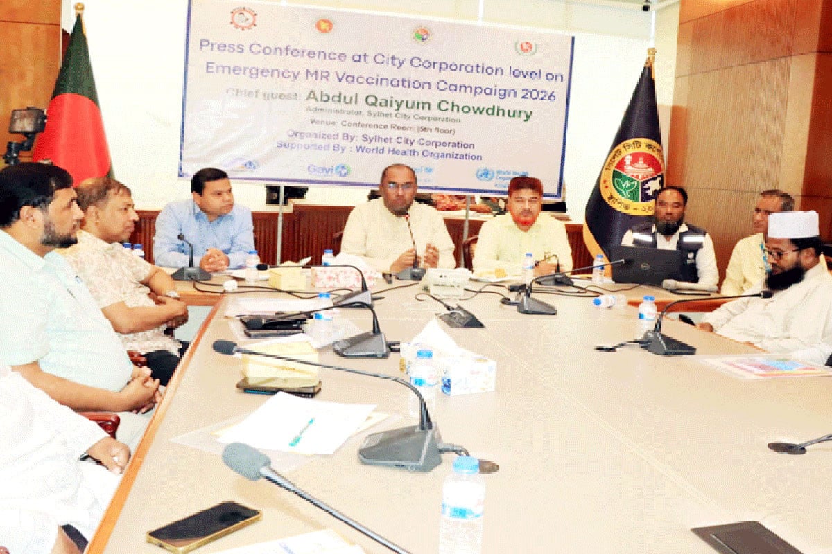 সিলেট মহানগরীতে ৬৮ হাজার ৫৪০ জন শিশু পাবে হামের টিকা