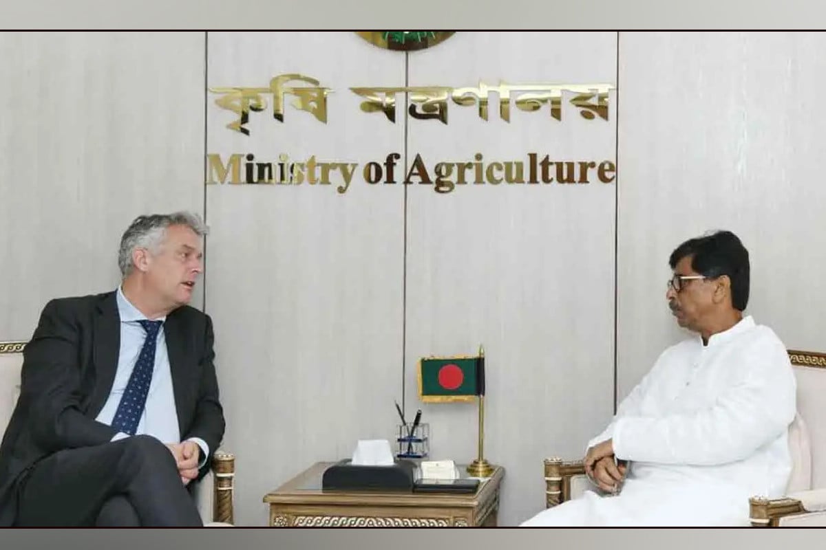 কৃষিমন্ত্রীর সঙ্গে ডাচ রাষ্ট্রদূতের সাক্ষাৎ