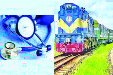 স্বাস্থ্য ও রেলে গুরুত্ব