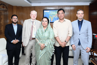 জার্মান রাষ্ট্রদূতের সঙ্গে বিমান পরিবহন ও পর্যটনমন্ত্রী-প্রতিমন্ত্রীর সাক্ষাৎ