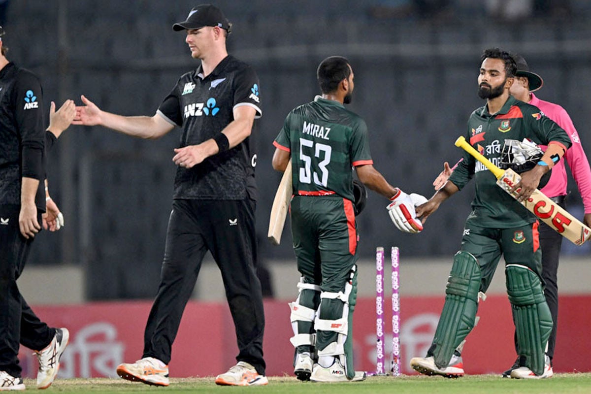 নিউজিল্যান্ডকে উড়িয়ে সিরিজে ফিরল বাংলাদেশ
