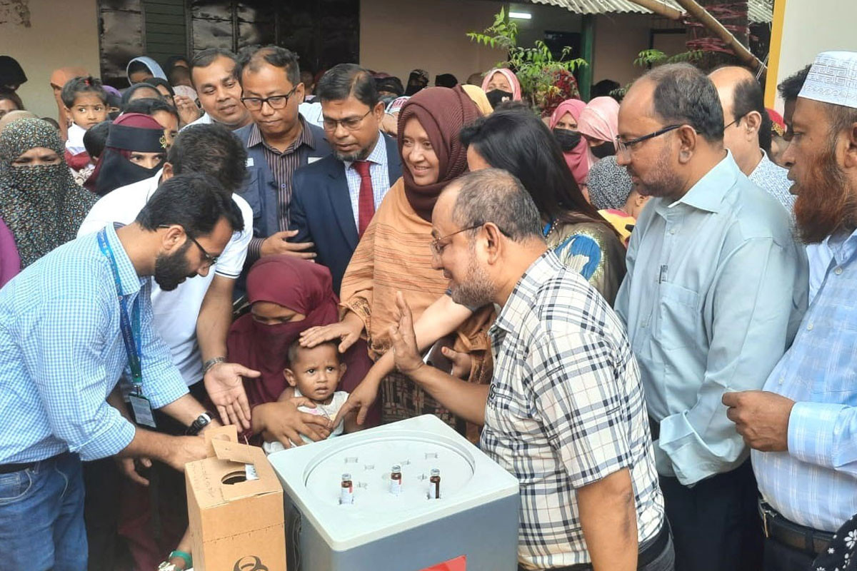 চট্টগ্রামে হাম-রুবেলা টিকাদান ক্যাম্পেইন শুরু, লক্ষ্যমাত্রা ৪২ লাখ শিশু