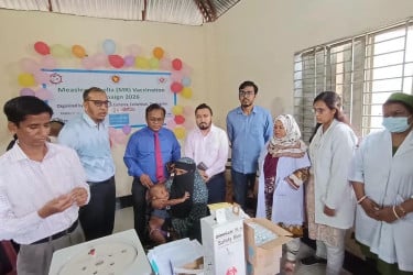 ফটিকছড়িতে হাম-রুবেলা টিকাদান ক্যাম্পেইনের উদ্বোধন