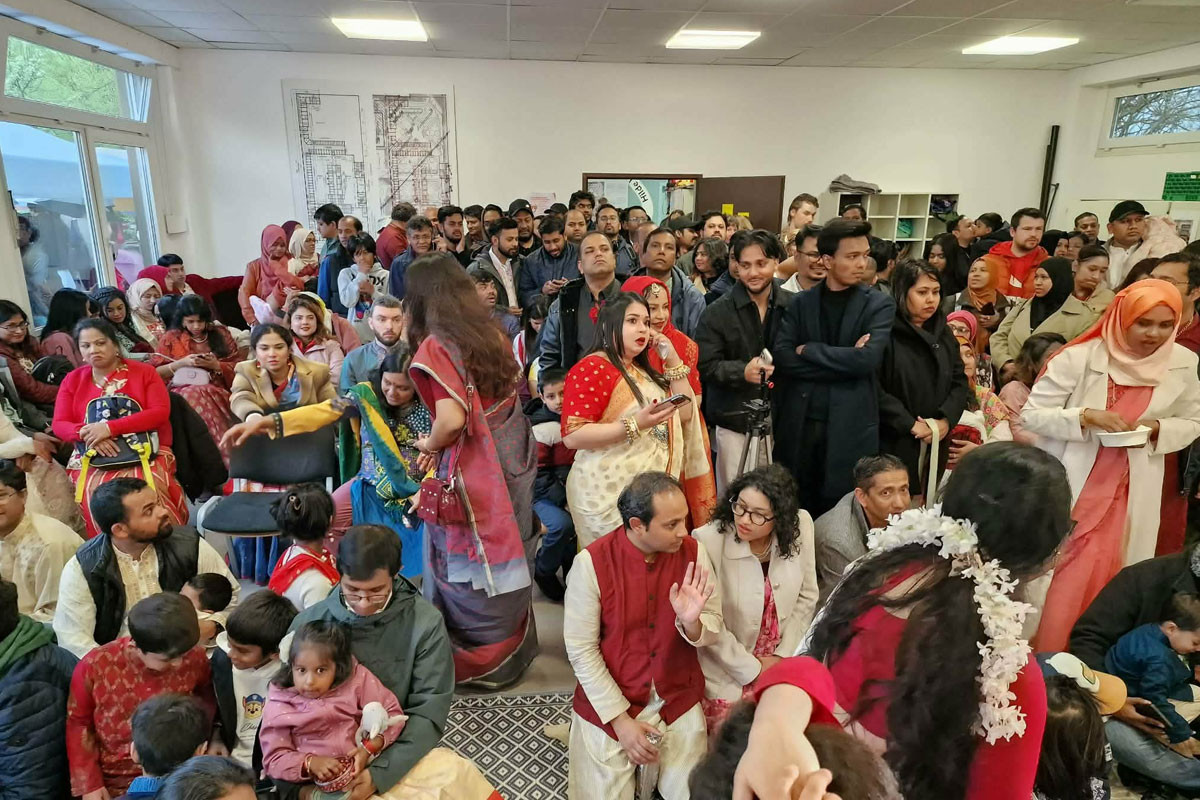 জার্মানির বার্লিনে বাংলা নববর্ষ উদযাপিত