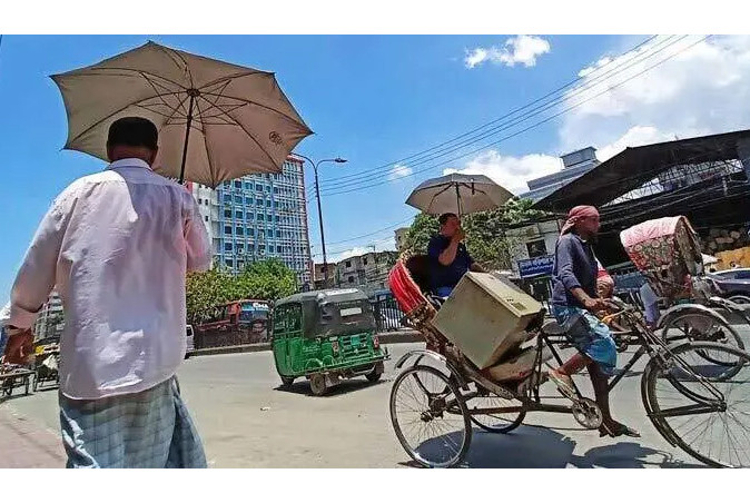 ৯ জেলার ওপর দিয়ে বয়ে যাচ্ছে তাপপ্রবাহ