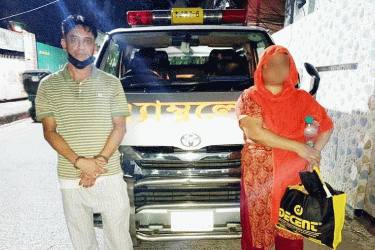 অ্যাম্বুলেন্সে ইয়াবা পাচারকালে স্বামী-স্ত্রী আটক