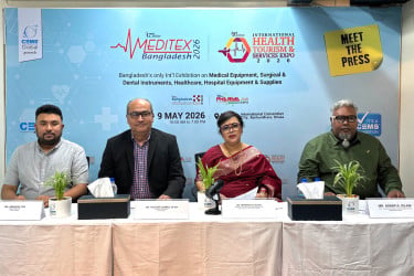 বসুন্ধরা কনভেনশন সেন্টারে ৭ মে শুরু হচ্ছে মেডিটেক্স-হেলথ ট্যুরিজম এক্সপো