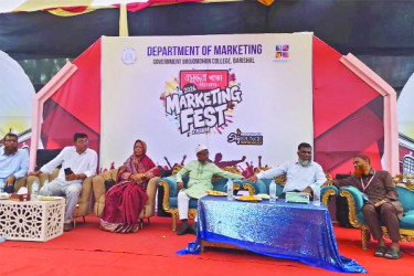 বসুন্ধরা খাতার উদ্যোগে বিএম কলেজে মার্কেটিং ফেস্ট