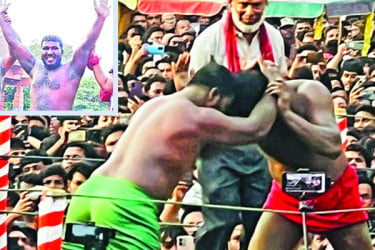 বাঘার হ্যাটট্রিক