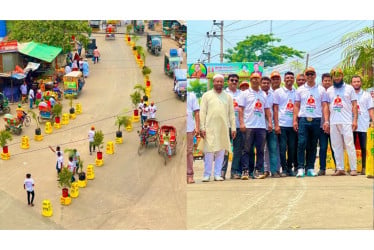 রূপগঞ্জের ভুলতা গাউছিয়ায় যানজট নিরসনে কার্যকর উদ্যোগ, প্রশংসিত কামাল