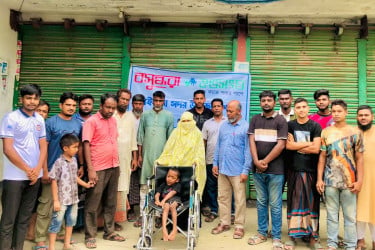 গাইবান্ধায় বসুন্ধরা শুভসংঘের মানবিক সহায়তা