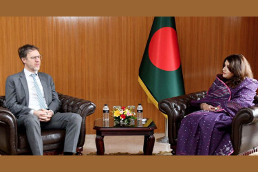 পররাষ্ট্র প্রতিমন্ত্রীর সঙ্গে ইউএনডিপি আবাসিক প্রতিনিধির সৌজন্য সাক্ষাৎ