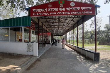 ৩ দিন বন্ধ দর্শনা-গেদে বন্দর