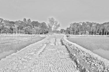 ভূমি অধিগ্রহণে আটকা সড়ক নির্মাণ