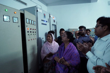 বরিশালে পানি সরবরাহের সারফেস ওয়াটার ট্রিটমেন্ট প্লান্ট চালু