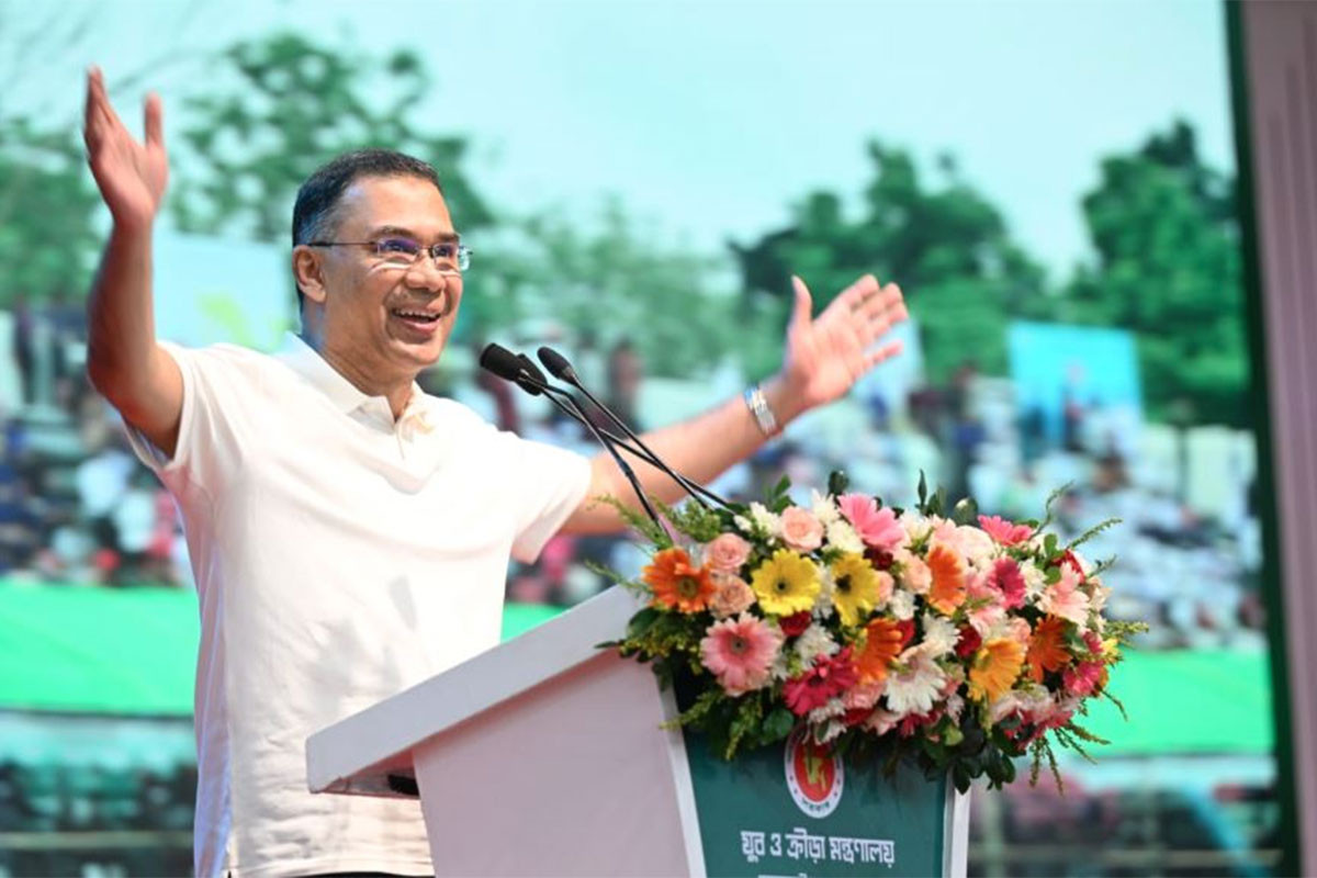 ‘দেশের দায়িত্ব তোমাদেরকেই নিতে হবে, কারণ তোমরাই দেশের ভবিষ্যৎ’