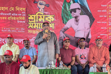 শ্রমিকের মুখে হাসি ফোটাতে পারলেই দেশের উন্নয়ন টেকসই হবে: প্রিন্স