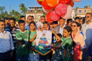 জয়পুরহাটে ‘নতুন কুঁড়ি স্পোর্টস ২০২৬’-এর উদ্বোধন
