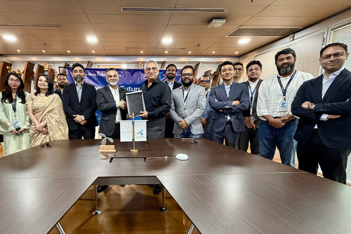 গ্রামীণফোন ও প্রাইম ব্যাংক ফিনটেকের মধ্যে সমঝোতা স্মারক স্বাক্ষর