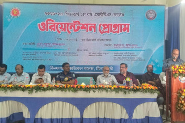 নীলফামারী মেডিকেল কলেজে নবাগত শিক্ষার্থীদের ওরিয়েন্টেশন অনুষ্ঠিত