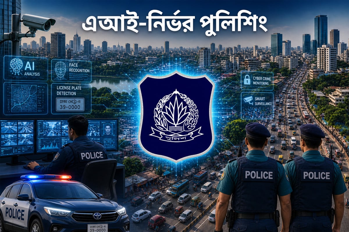 অপরাধ দমন ও জননিরাপত্তা জোরদারে বাড়ানো হচ্ছে এআই-নির্ভর পুলিশিং
