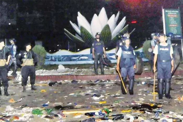 শাপলা চত্বরে রাষ্ট্রীয়ভাবে মানবাধিকার লঙ্ঘন