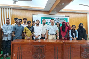 গাইবান্ধায় বই ঘর পাঠচক্রের তৃতীয় আসর অনুষ্ঠিত