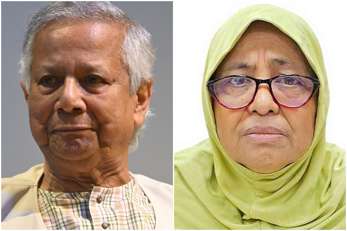 ইউনূস-নূরজাহানের বিচারের দাবিতে ঢাবি ক্যাম্পাসে বিক্ষোভ