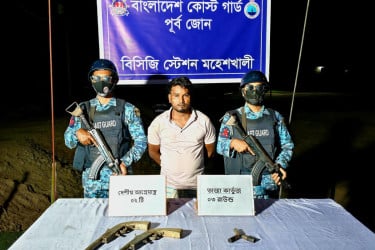 মহেশখালীতে হত্যা মামলার আসামি জমির উদ্দিন গ্রেফতার