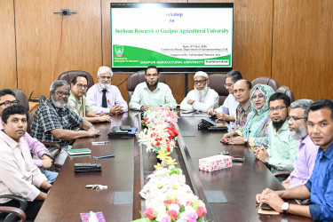 গাকৃবিতে সয়াবিন গবেষণা কর্মশালা