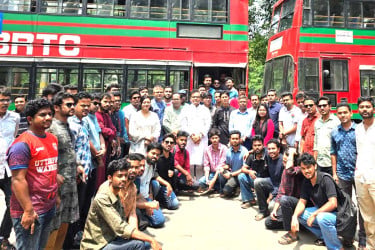 জাবিতে ছাত্রদলের উদ্যোগে লাইভ বাস ট্র্যাকিং সিস্টেম চালু