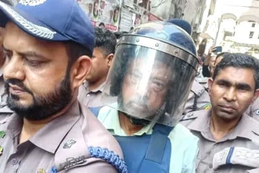 রিমান্ড শেষে কারাগারে সাবেক এমপি মাসুদ চৌধুরী