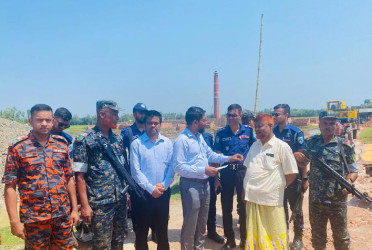 কুড়িগ্রামে ইটভাটায় অভিযানে ২৫ লাখ টাকা জরিমানা আদায়